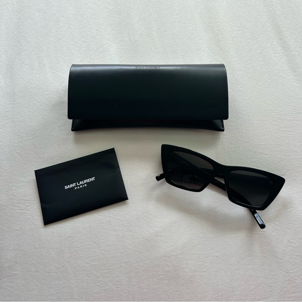 Saint Laurent Mica Sunglasses Black